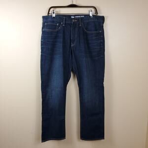 GAP Dark Wash Standard Tapered Jeans 35x30